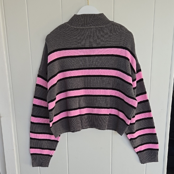 Jumper - Dark grey/Striped Women Size M - Picture 7 of 10